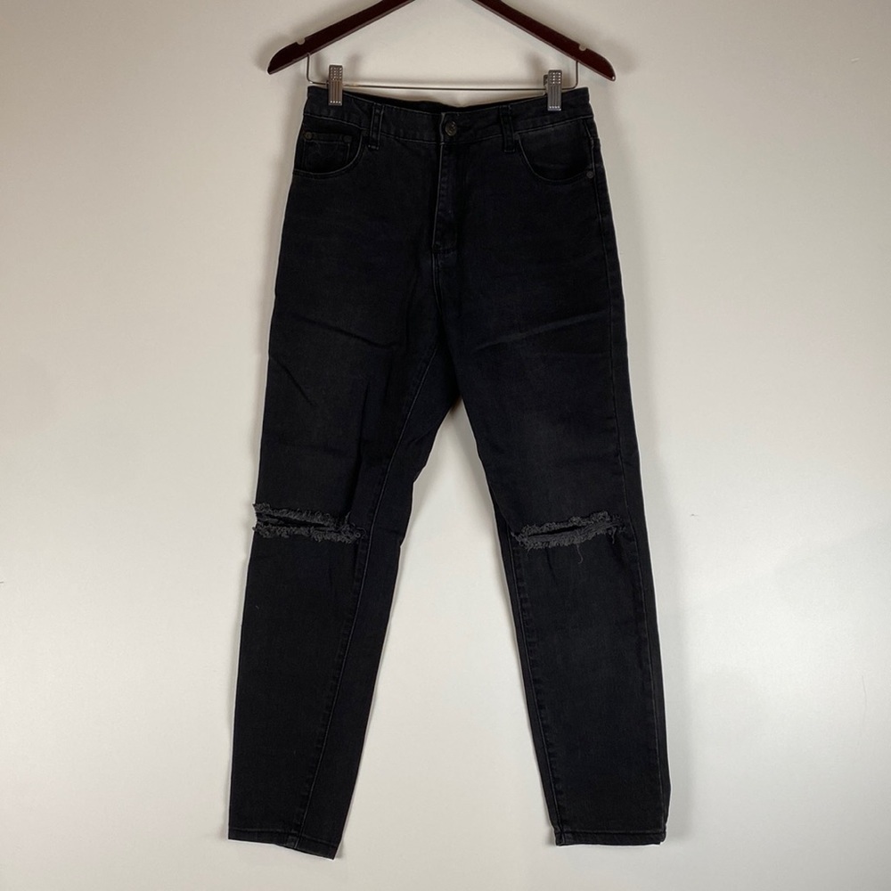Denim CoLab Women's Black Skinny Jeans